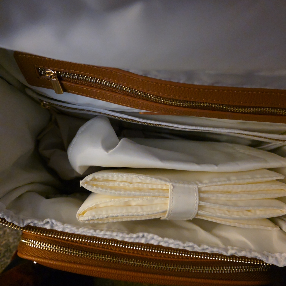 Tan Leather Backpack - Picture 3 of 10